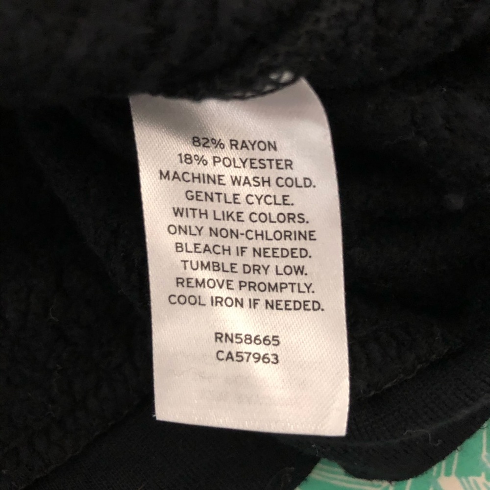 Make + Model Hoodie Pullover Drawstring Blk Sz S - image 6